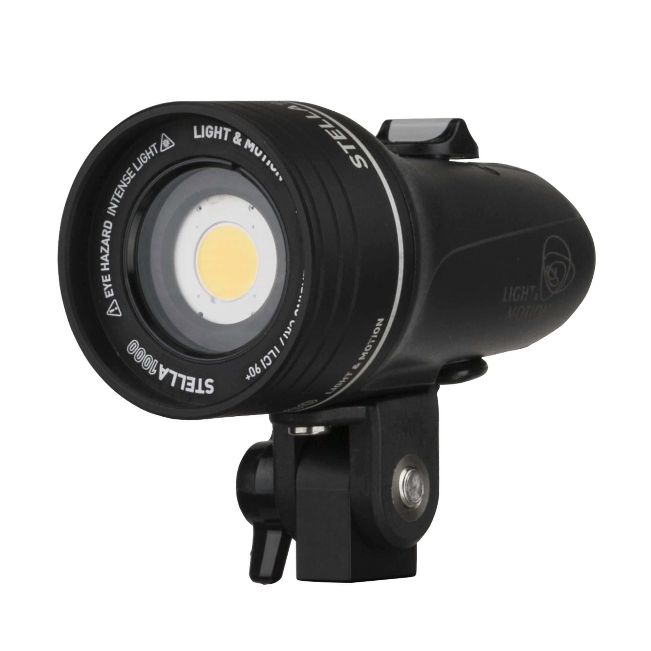 Light & Motion Stella 1000 IP68 Single Point LED Light Source with Internal Battery - 1000 Lumen (850-0339-A)