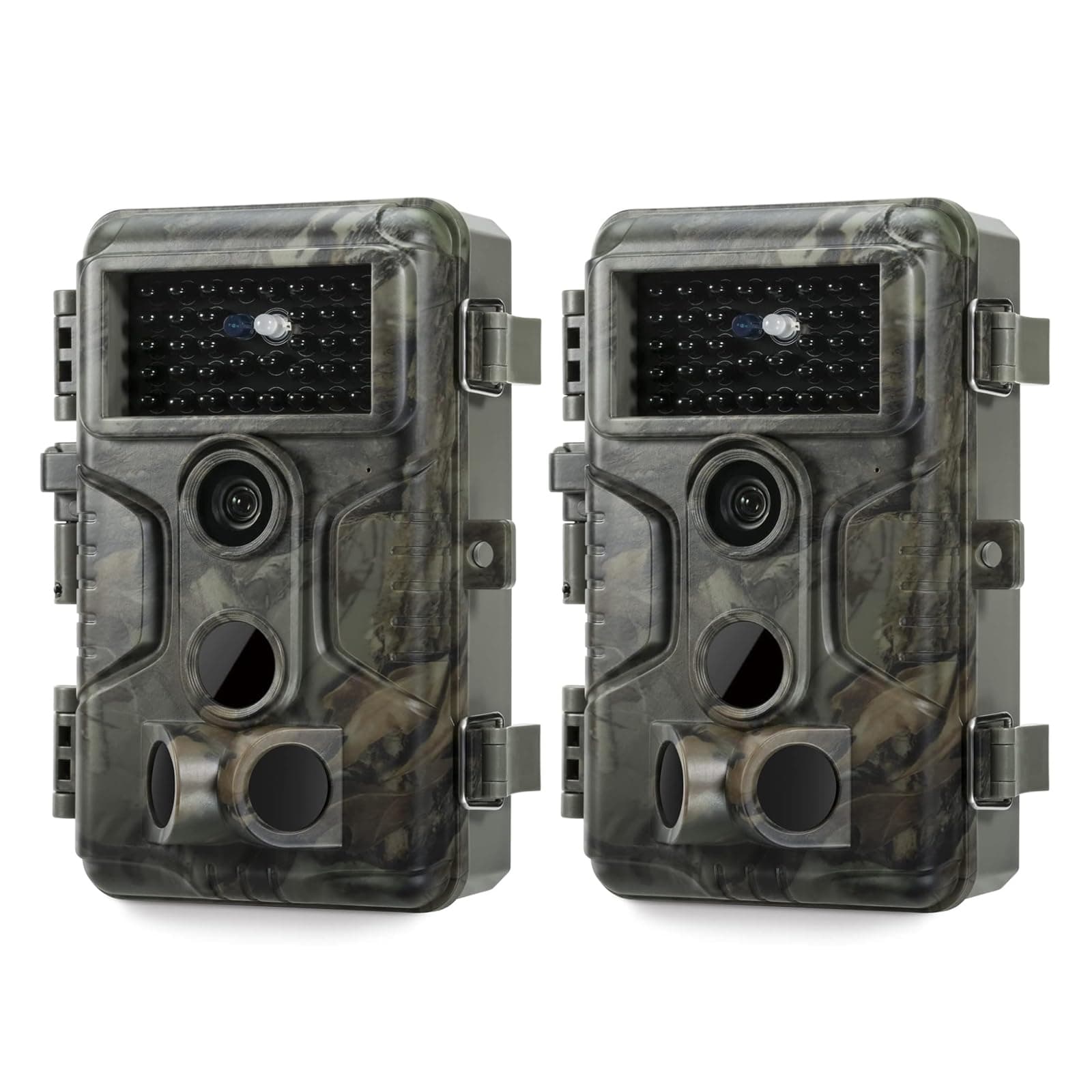 - GardePro A3S 2-Pack Trail Camera (Non-Cellular, Non-WiFi), 64MP Photo & 1296P HD Video, 0.1s Trigger, 100ft No-Glow Night Vision, Motion Activated Wildlife Camera