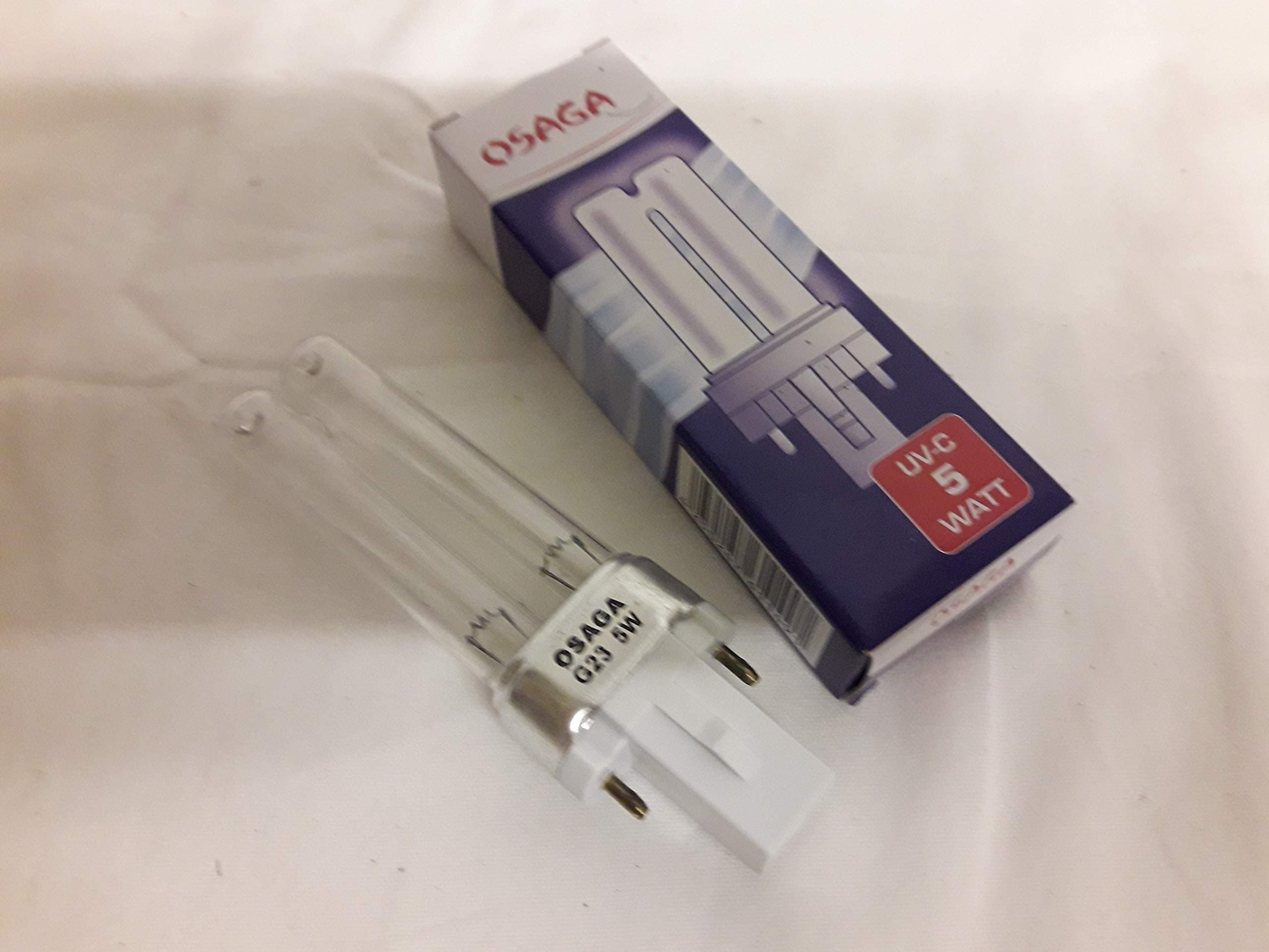 Osaga UVC Replacement UVC Lamp Light 5 Watt G23 Base