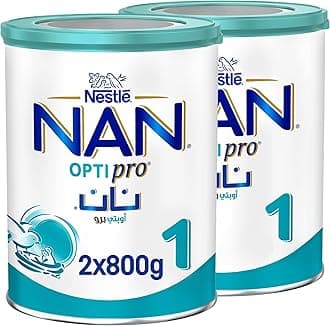Nestle NAN Optipro Stage 1, From 0 to 6 Months, 800g Dual Pack (800g x 2)
