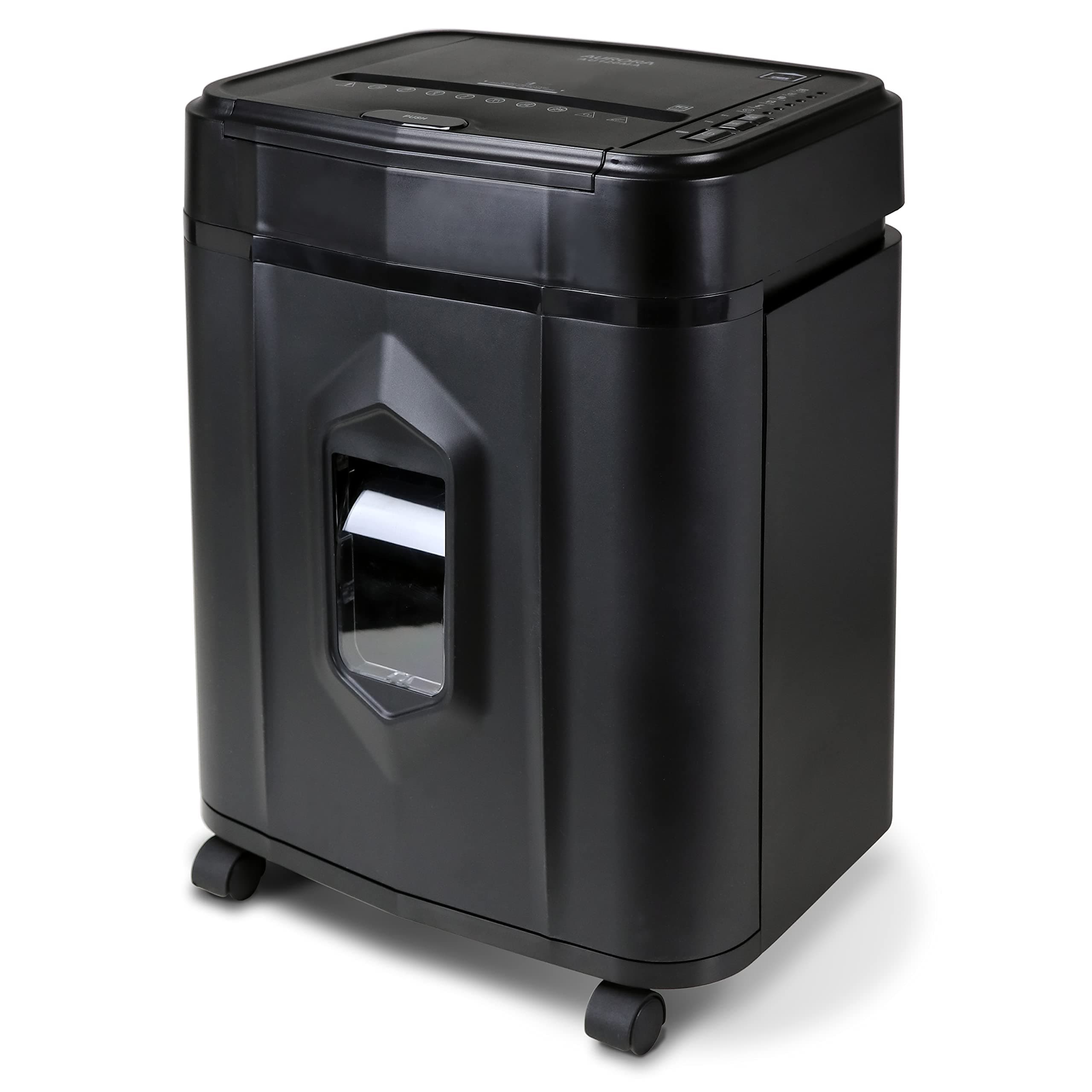 AU120MA 120-Sheet Auto Feed High Security Micro-Cut Paper Shredder / 30 Minutes (Black)