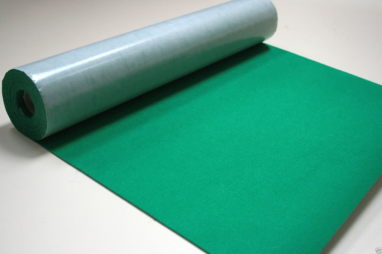 Self Adhesive Felt Baize Fabric Mini Rolls - Viridian, 1/2Mtr - 50cmx45cm