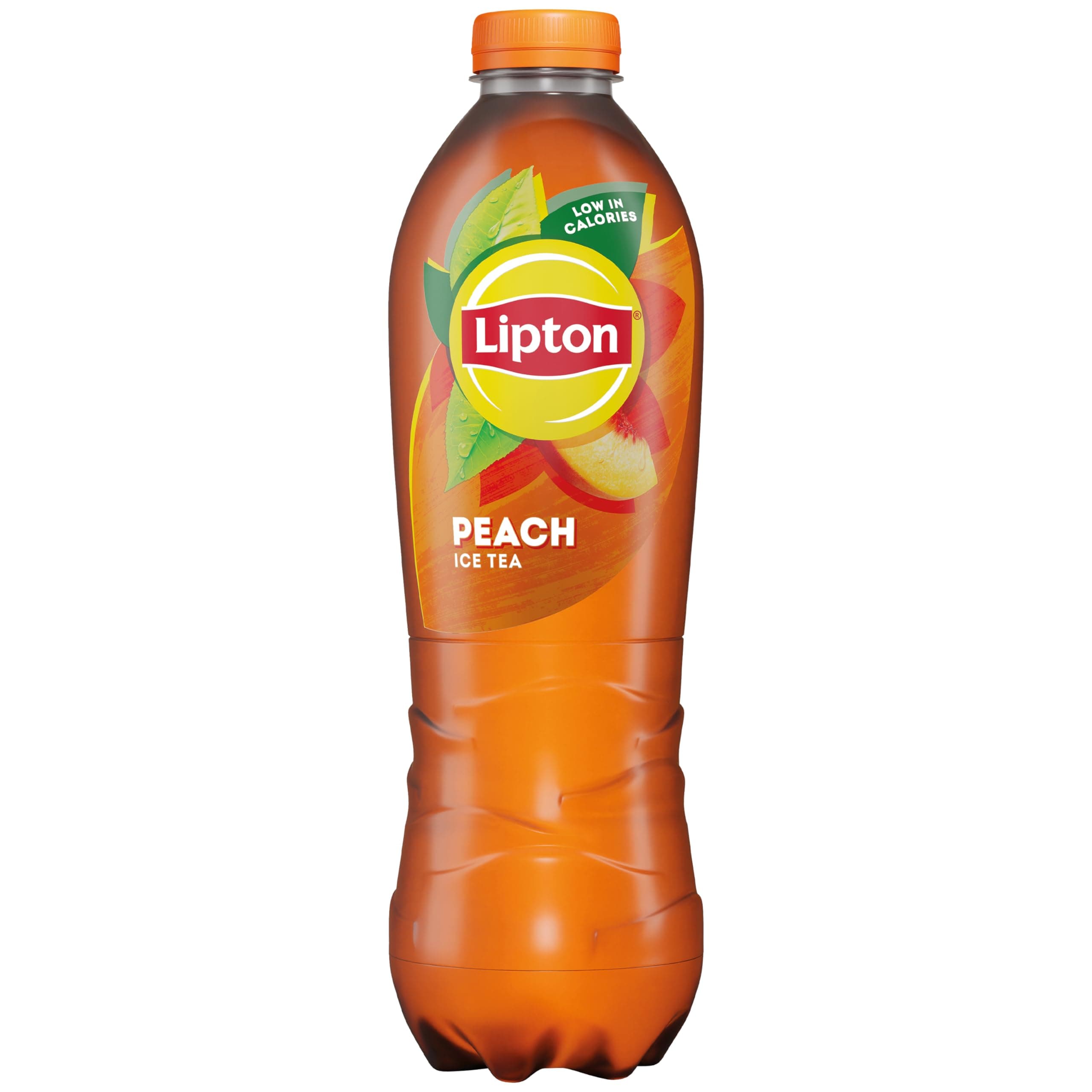 Lipton​ Peach Bottled Ice Tea 1.25 L, low calorie​ soft drink​, 100% black tea extract​