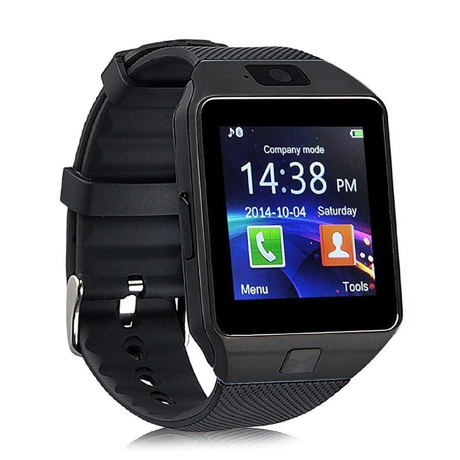 Ispite® DZ09 Bluetooth Smart Watch with Touch Screen/Compatible with All 3G, 4G Phone Camera and Sim Card Support - Multicolor