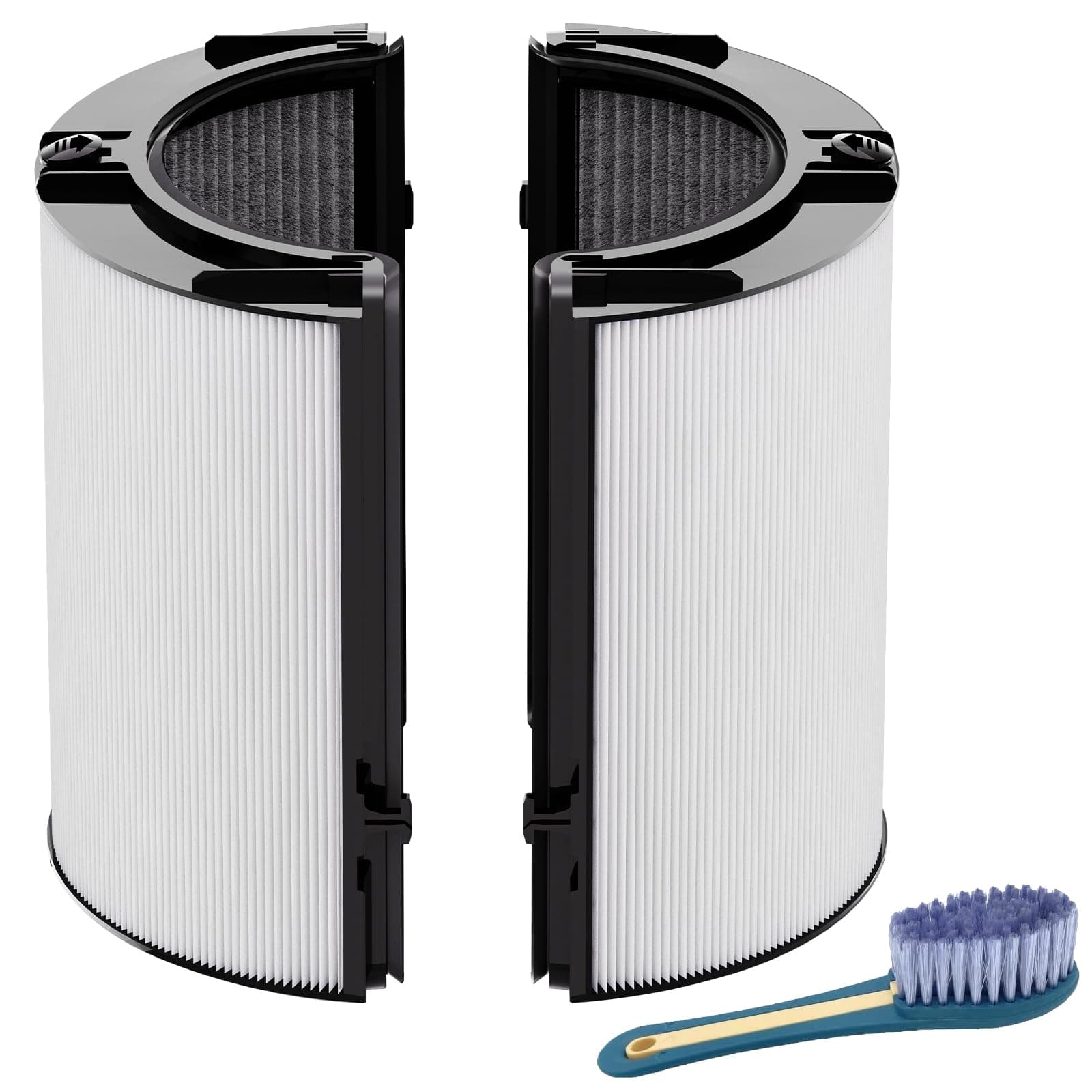 Leemone 360° Combi 2 in 1 HEPA+Carbon Replacement Filter Compatible with Dyson HP1 TP06 HP06 PH02 PH01 PH03 PH04 HP09 TP09 HP07 TP07 TP10 HP10, H13 Grade True HEPA Replacement Filter