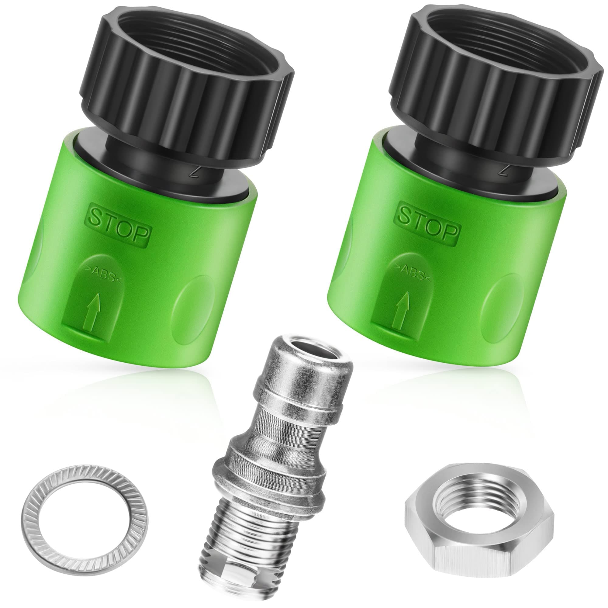 Lawn Mower Deck Wash Kit, Deck Wash Adapter Attachment Kit, Riding Lawn Mower Cleaning Accessories, Compatible with Cub Cadet, MTD, Troy-Bilt, Craftsman Tractor