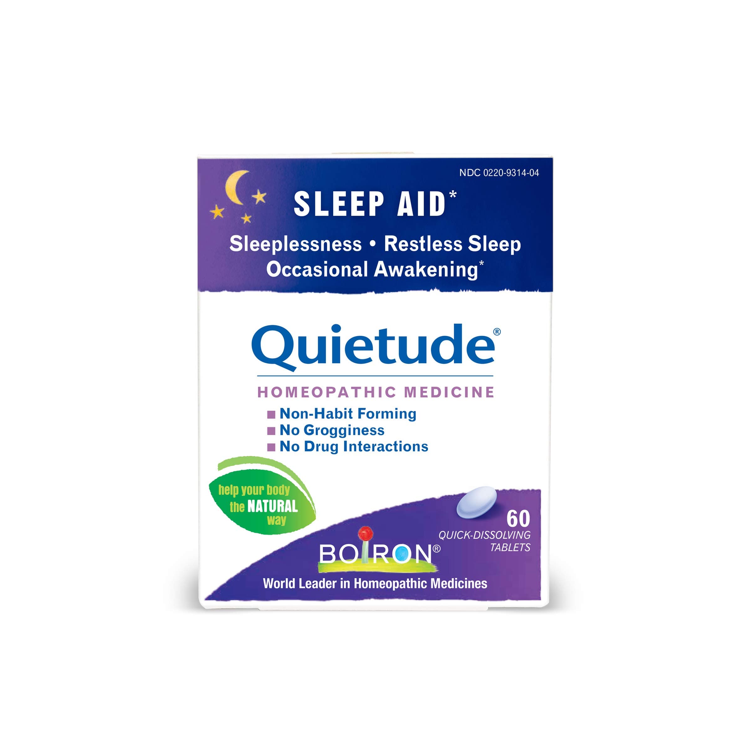 Boiron Quietude, 60 tabs (Bundle of 6)