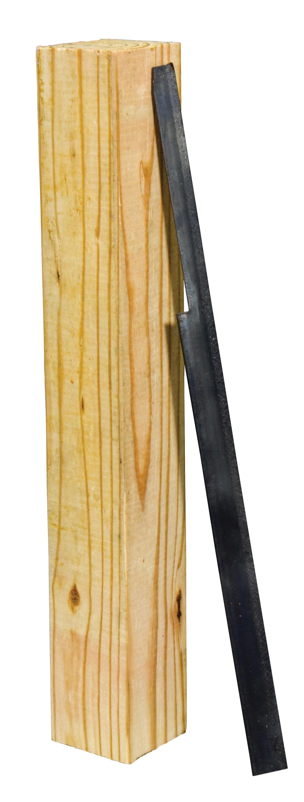 Architectural Mailboxes 23" Height, No Dig, 4x4 Wooden Pine Post Insert with Anchor Kit for Slip Over Posts