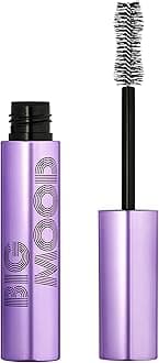 e.l.f. Big Mood Mega Volume & Lifting Mascara, Bold Volume & Instant Lift, Creates Long-Lasting Voluminous Lashes, Deep Brown, 1.1 Oz (10mL)