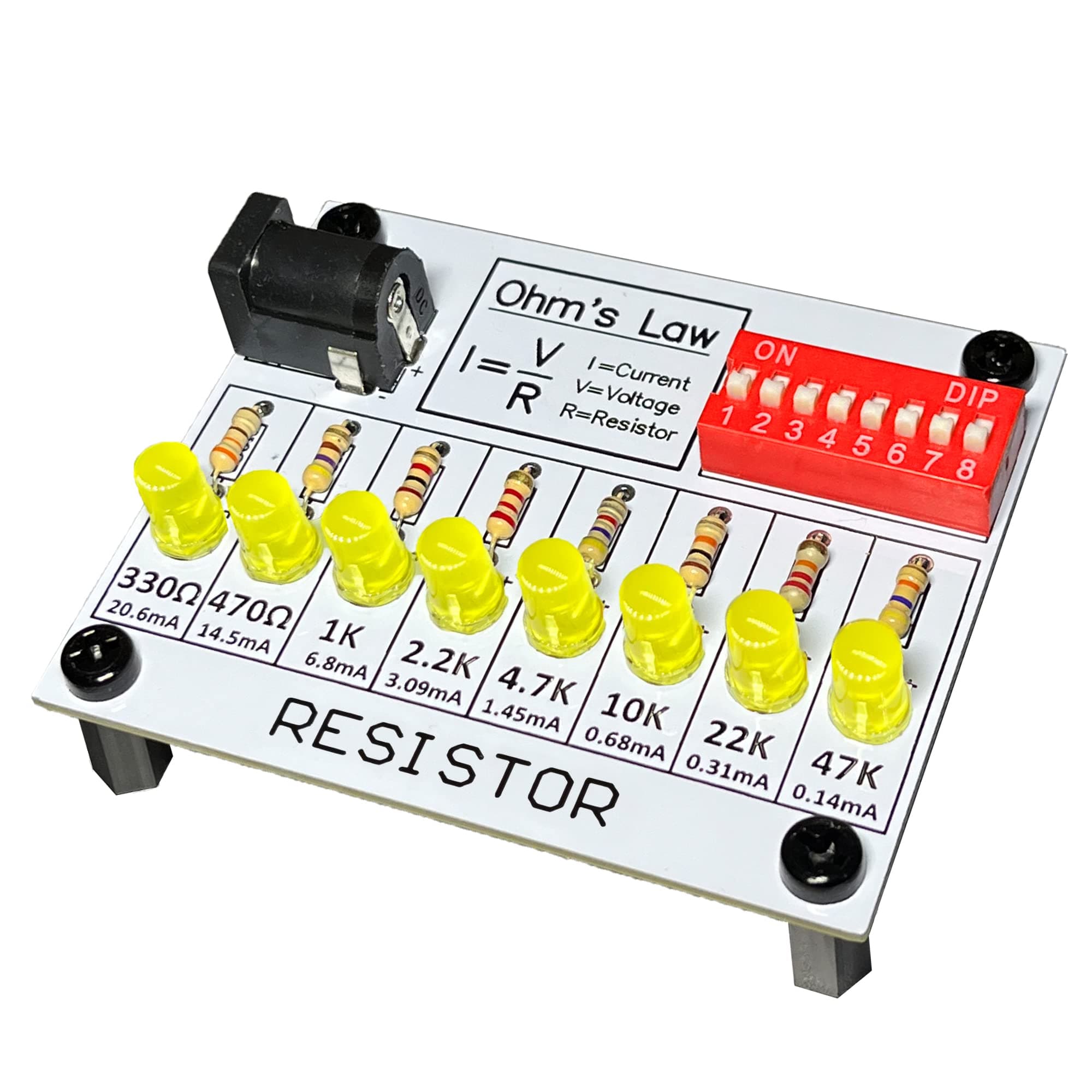 tingbowie Learn to Solder Kits Soldering Practice Kit Learning Electronics Training Board