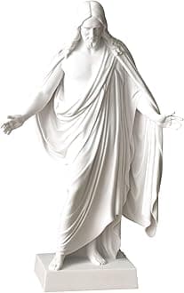 Deseret Book - BELOSOL - Christus Statue - Christian Decor - Jesus Statue - Jesus Home Decor - Inspirational Sculpture - Christian Living - 9"
