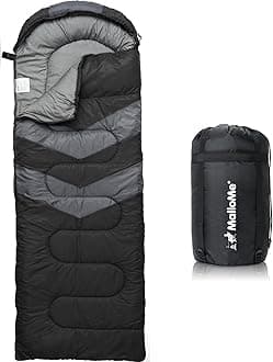 Sleeping Bags for Adults & Kids Sleeping Bag 3-4 Season - Ultralight Backpacking Sleeping Bag Cold Weather & Warm, Lightweight Compact, Single Adult Girls Boys Winter Sleep Camping Accessories