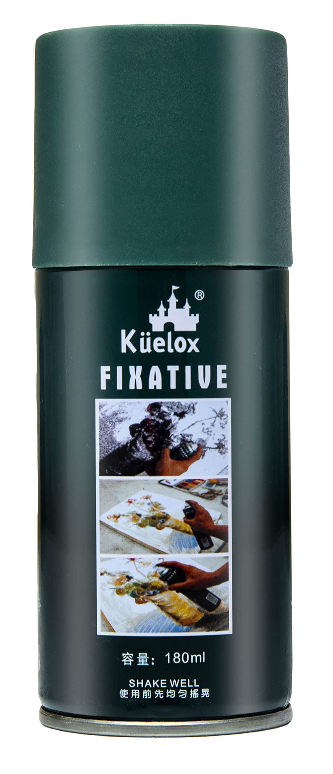 Kuelox Artist Fixative Spray Clear (180ml)