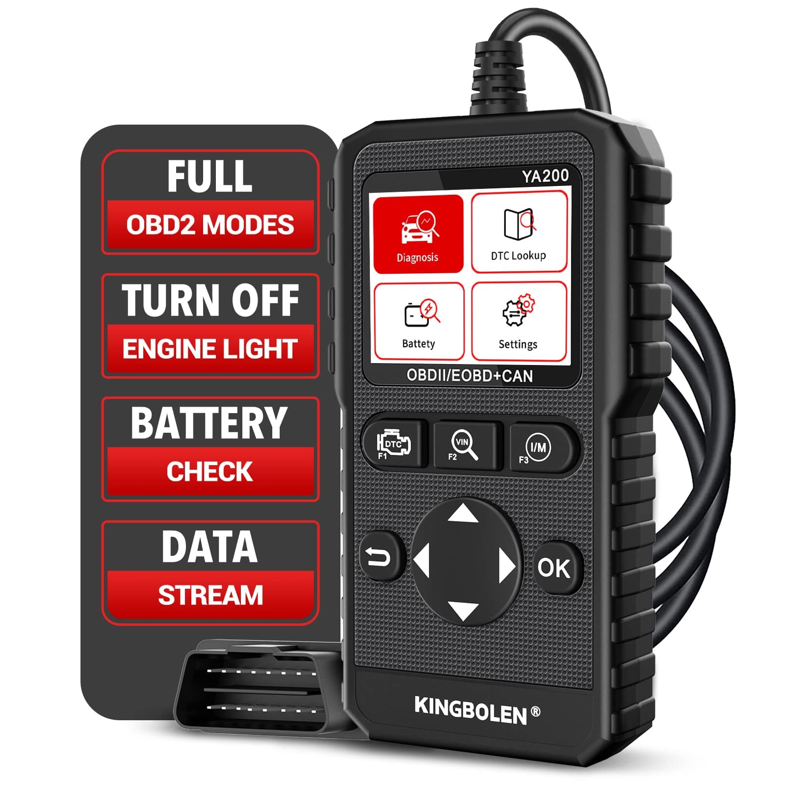 KINGBOLEN YA200 OBD2 Scanner