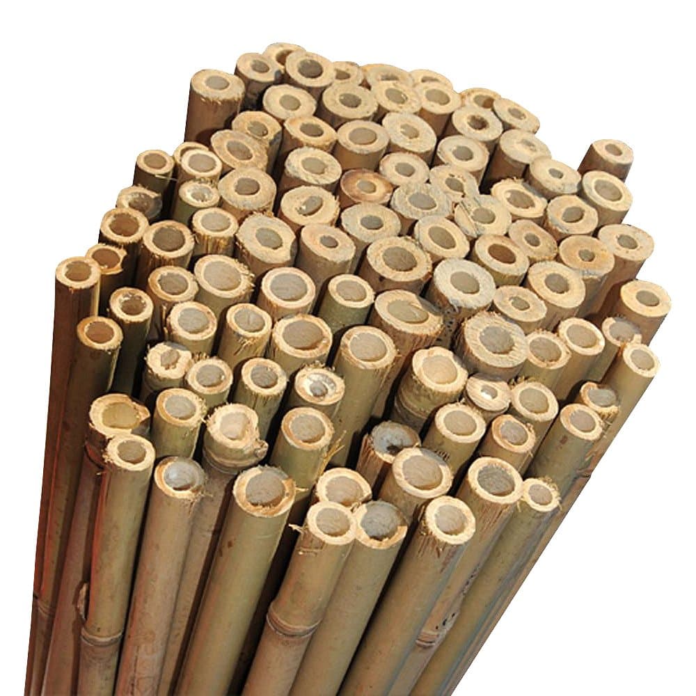 Elixir Gardens ® 7ft Strong Bamboo Garden Canes x 50