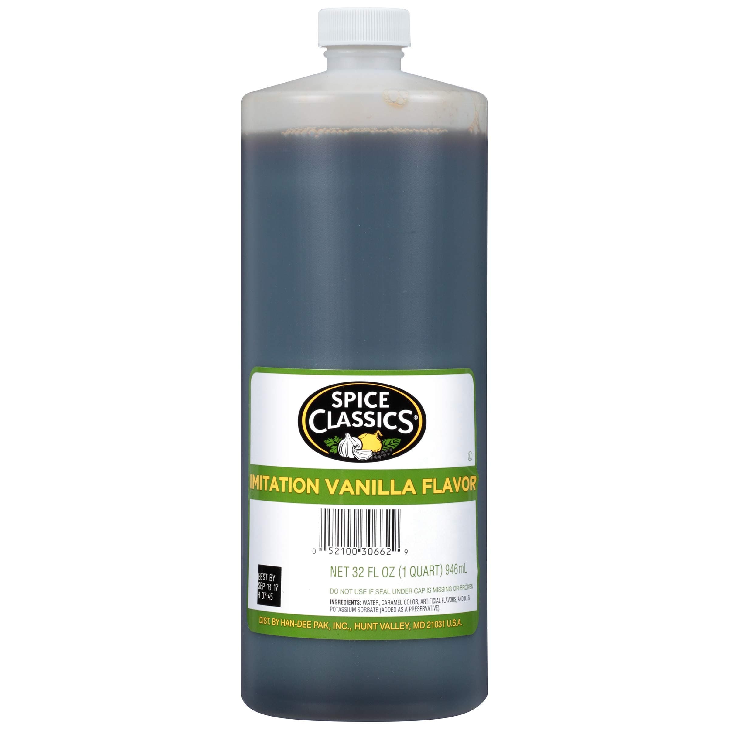 Spice Classics Imitation Vanilla Flavor, 32 fl oz (Pack of 12)