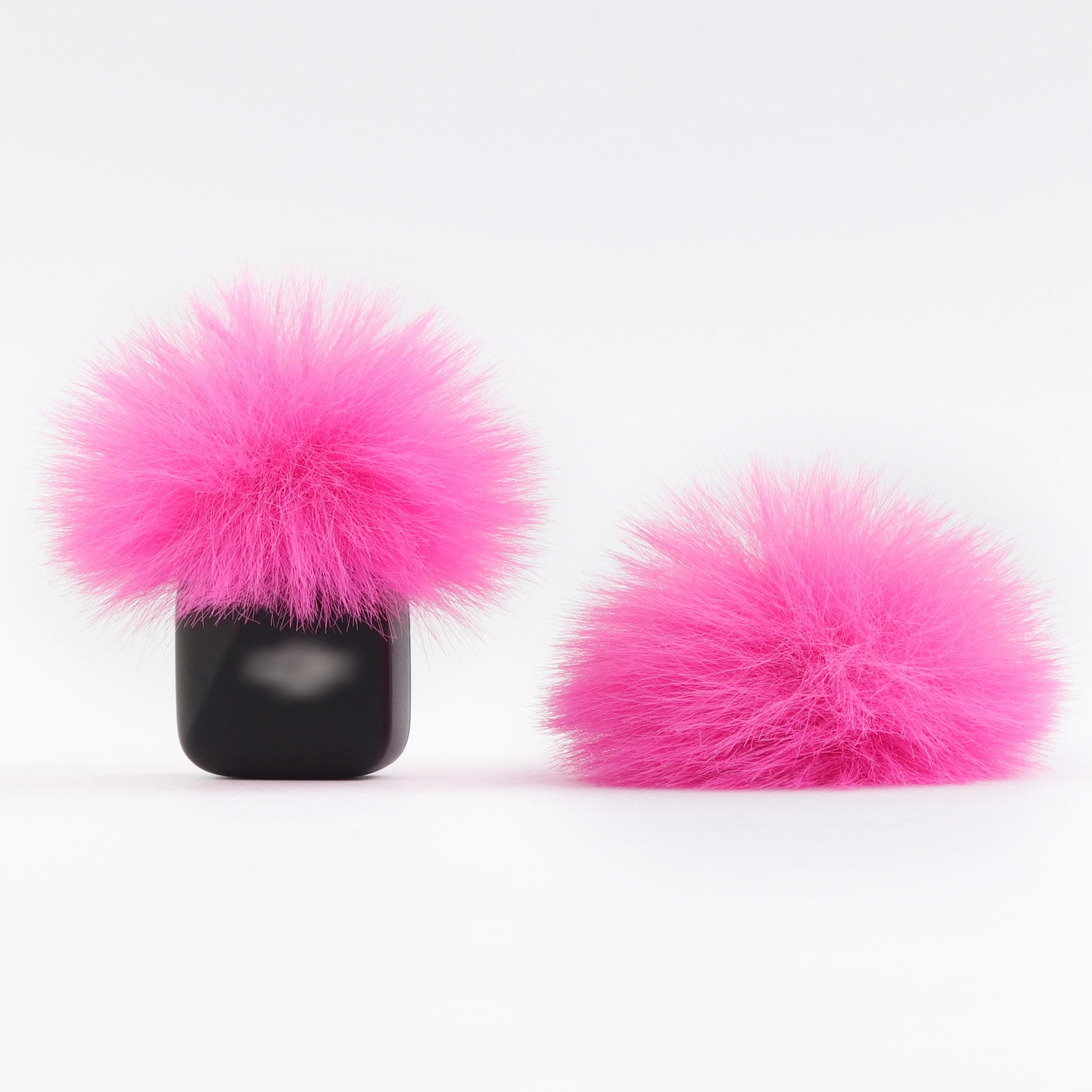 - Windscreen for DJI MIC MINI (2024) Wireless Microphone Hot Pink Furry Wind Muff Deadcat Cover (Not for Dji Mic 1 and 2), 2-Pack
