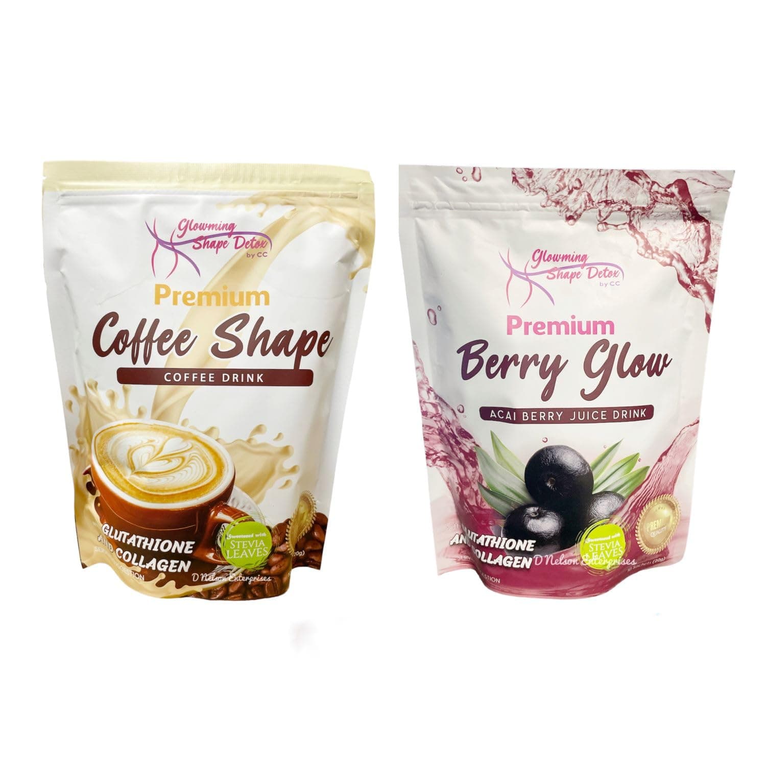 Cris Cosmetics Premium Coffee Shape & Berry Glow Drinks