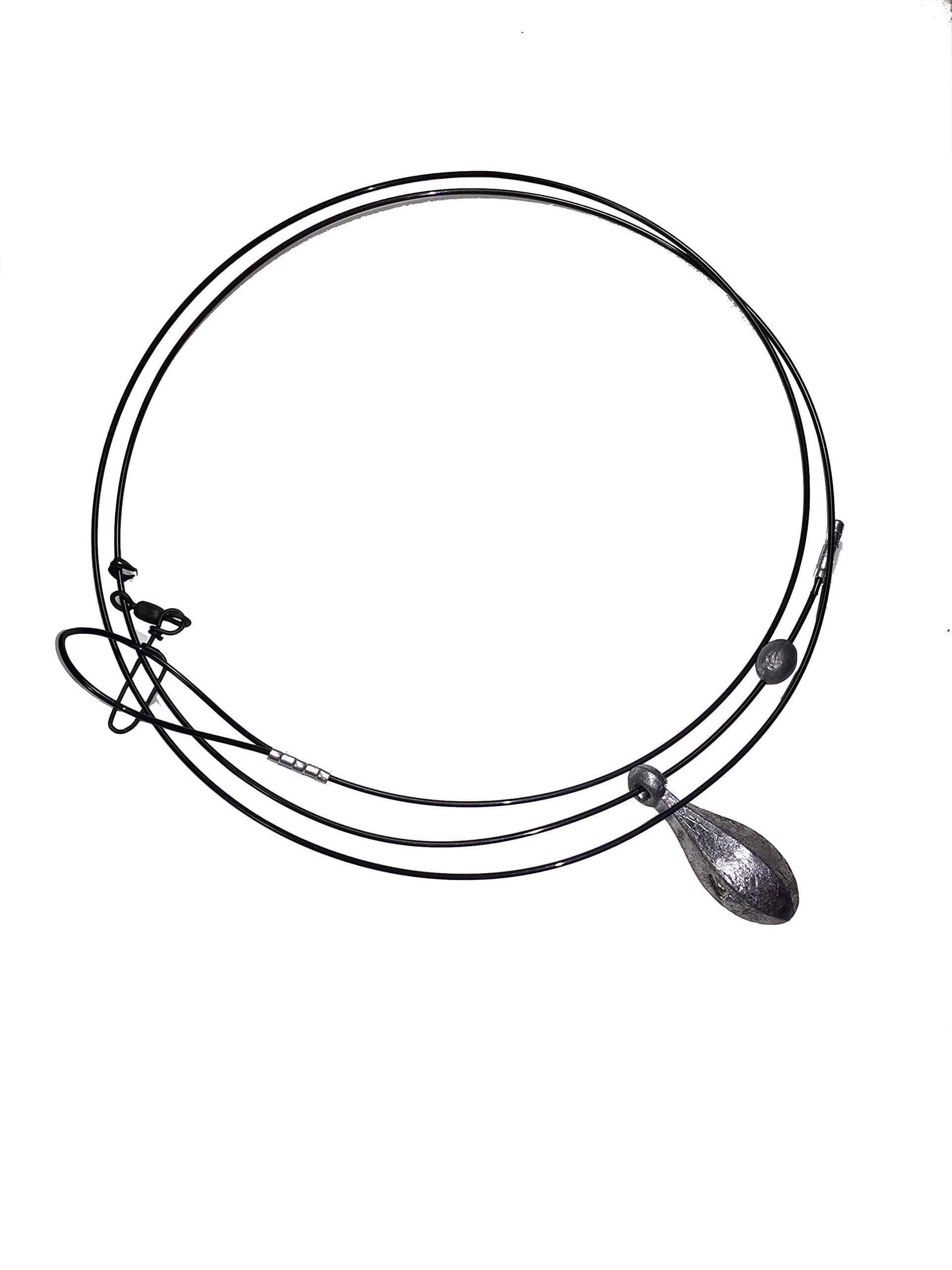 Texas Decoy Rig Ready Made Kit - 12 Pack with Bank Sinker (48 Inches, 4 oz)