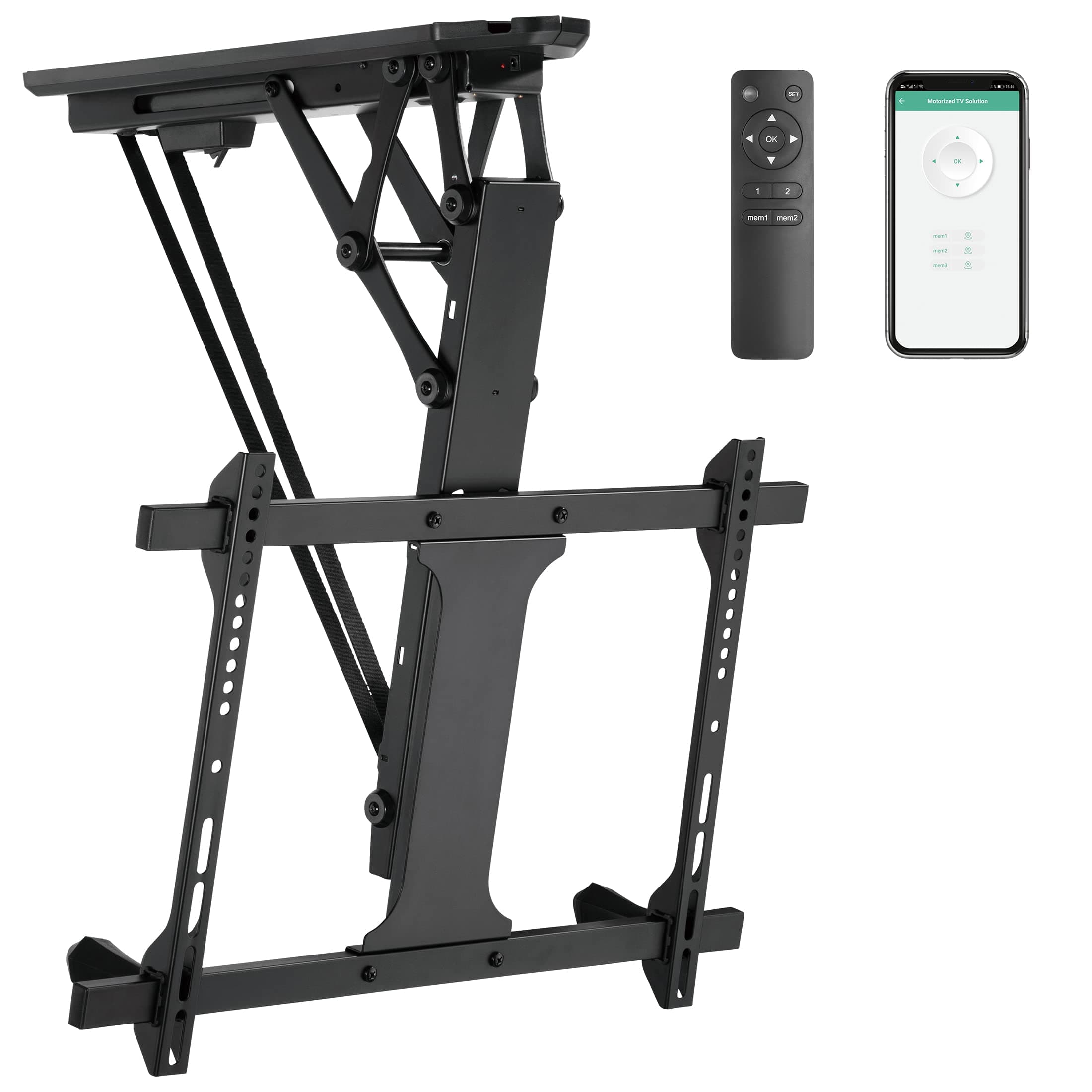 Motorized Ceiling TV Mount