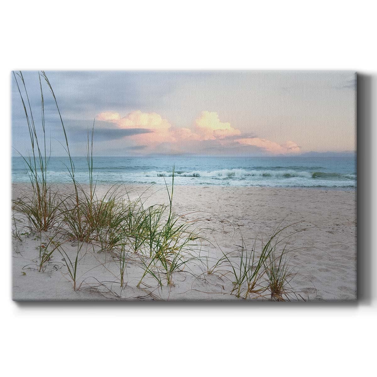 Renditions Gallery Nature Wall Prints for Wall Decorations Sandy Beach Driftwood Canvas Artwork for Bedroom Dining Living Room Office Home Kitchen Wall Decor - 8"X12"