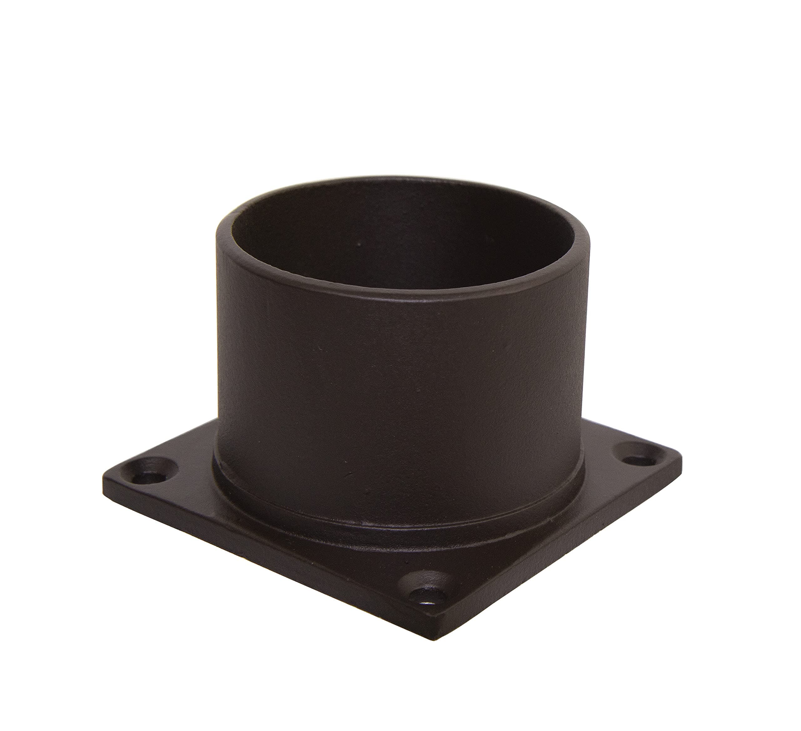 SolusS349-BZ Bronze Pier Mount Adapter for 3" Post Lighting Fixtures