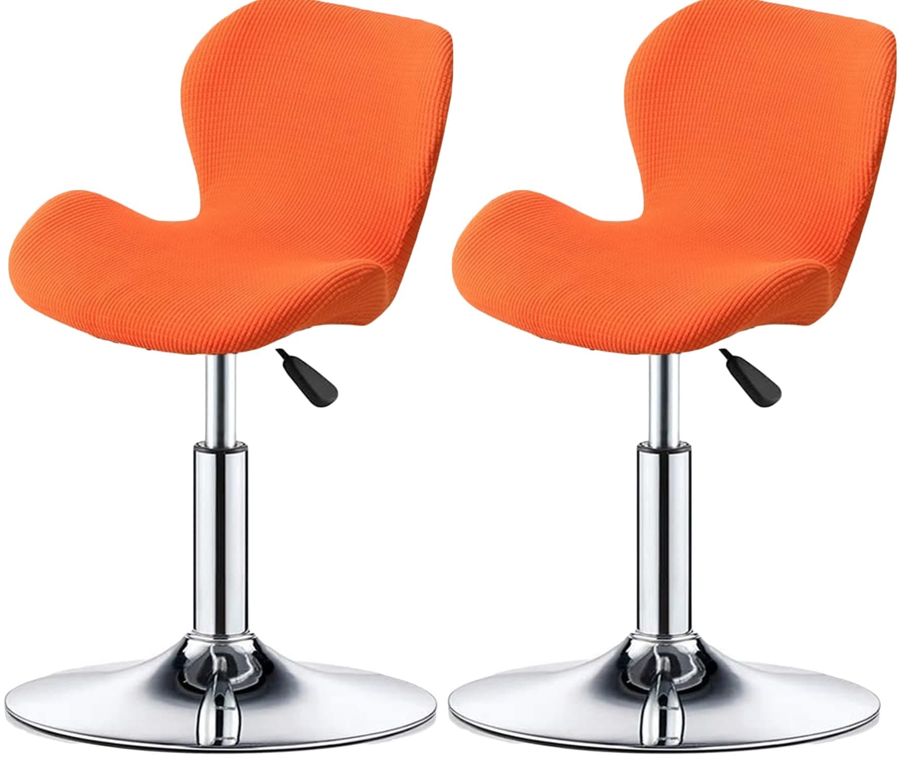 Bar Stool Cover Set of 2/4/6 Shell Back Adjustable Swivel Bar Stools Slipcover,Barstool Protector Covers for Dining Room Kitchen (Color : #9, Size : 2pcs)