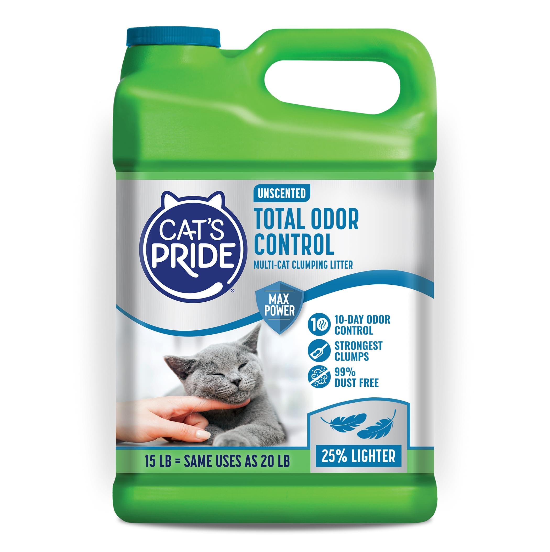 Unscented Total Odor Control Multi-Cat Clumping Litter
