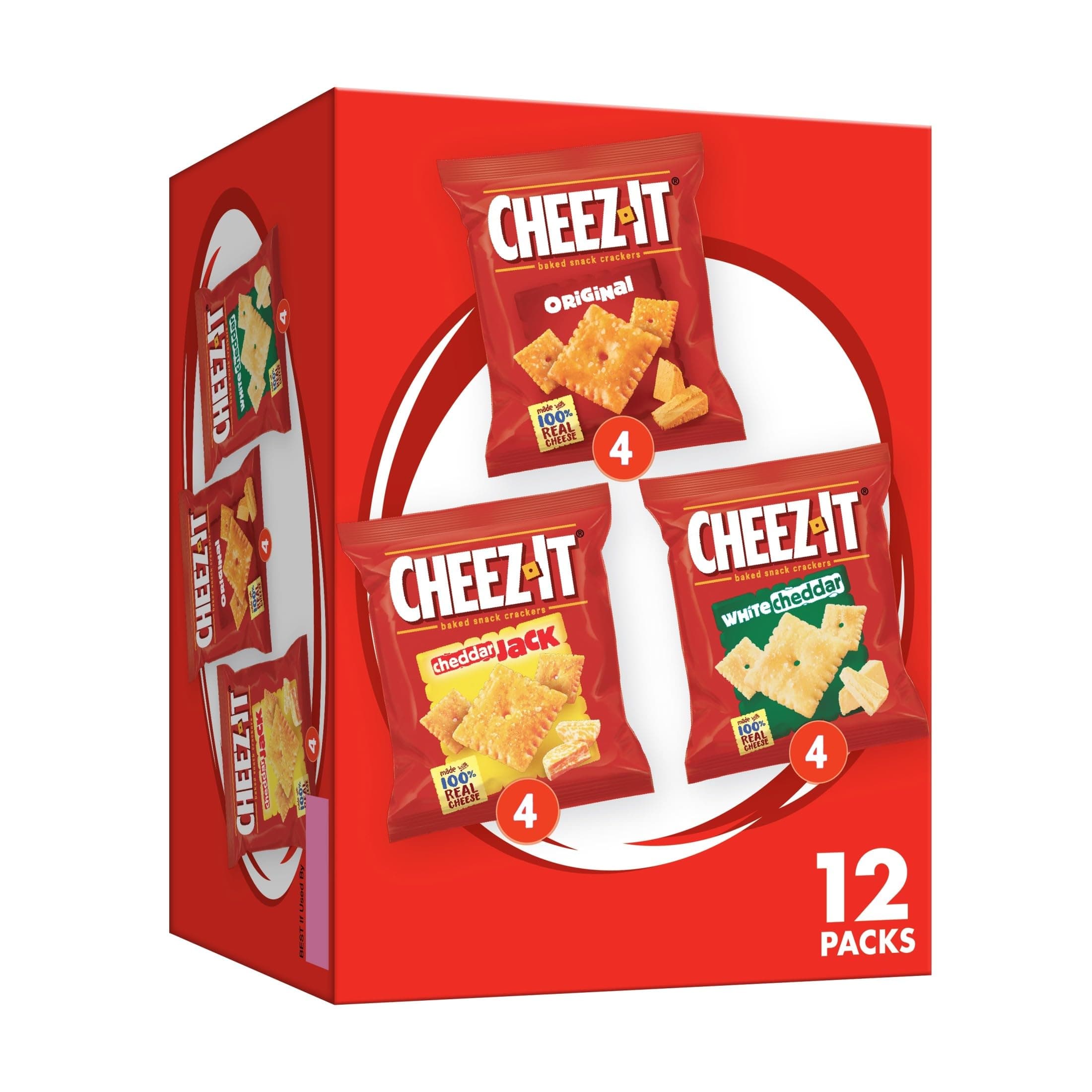 Cheez-It Crackers Variety Snack, 12.1 Ounce