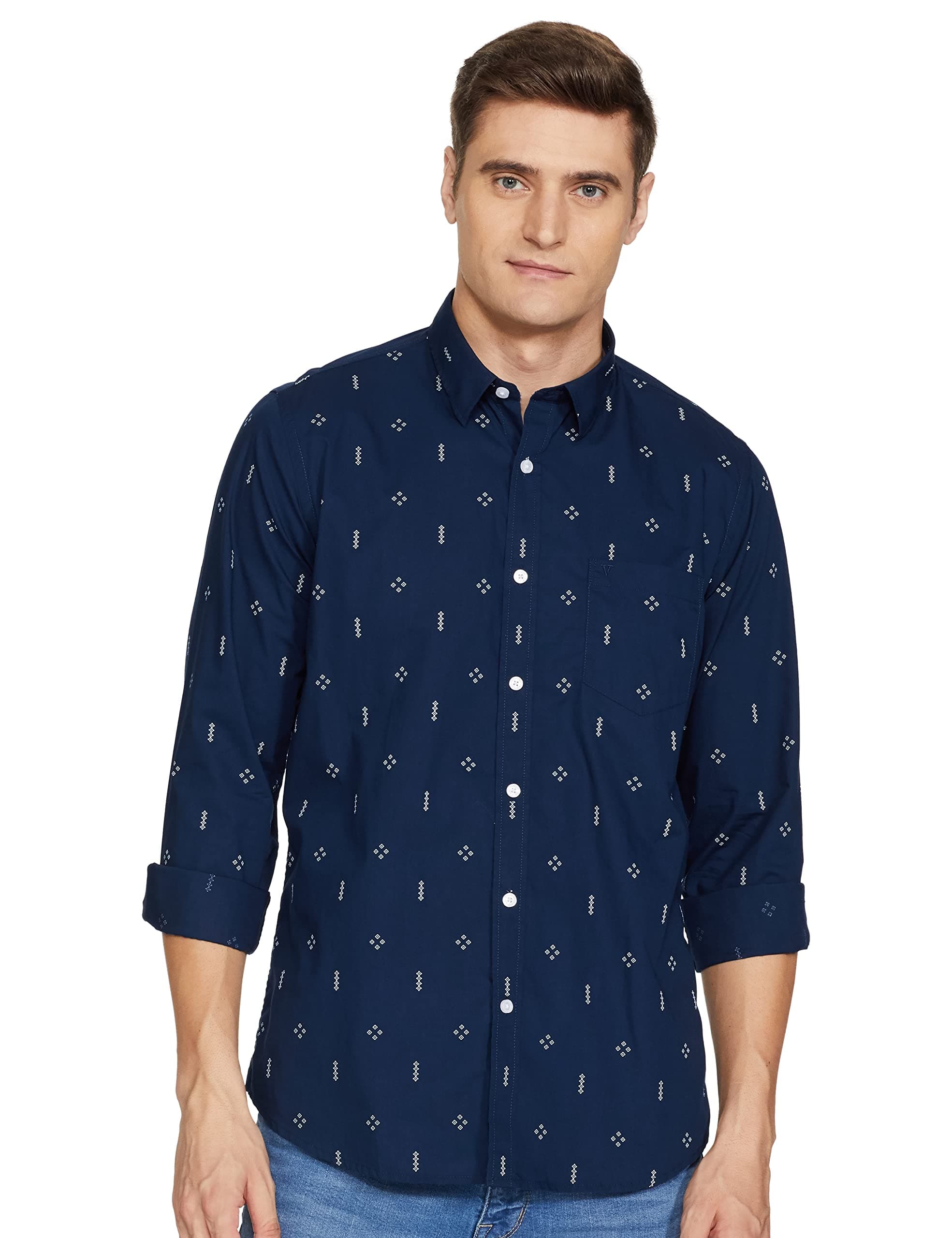 Van HeusenMen's Regular Fit Shirt