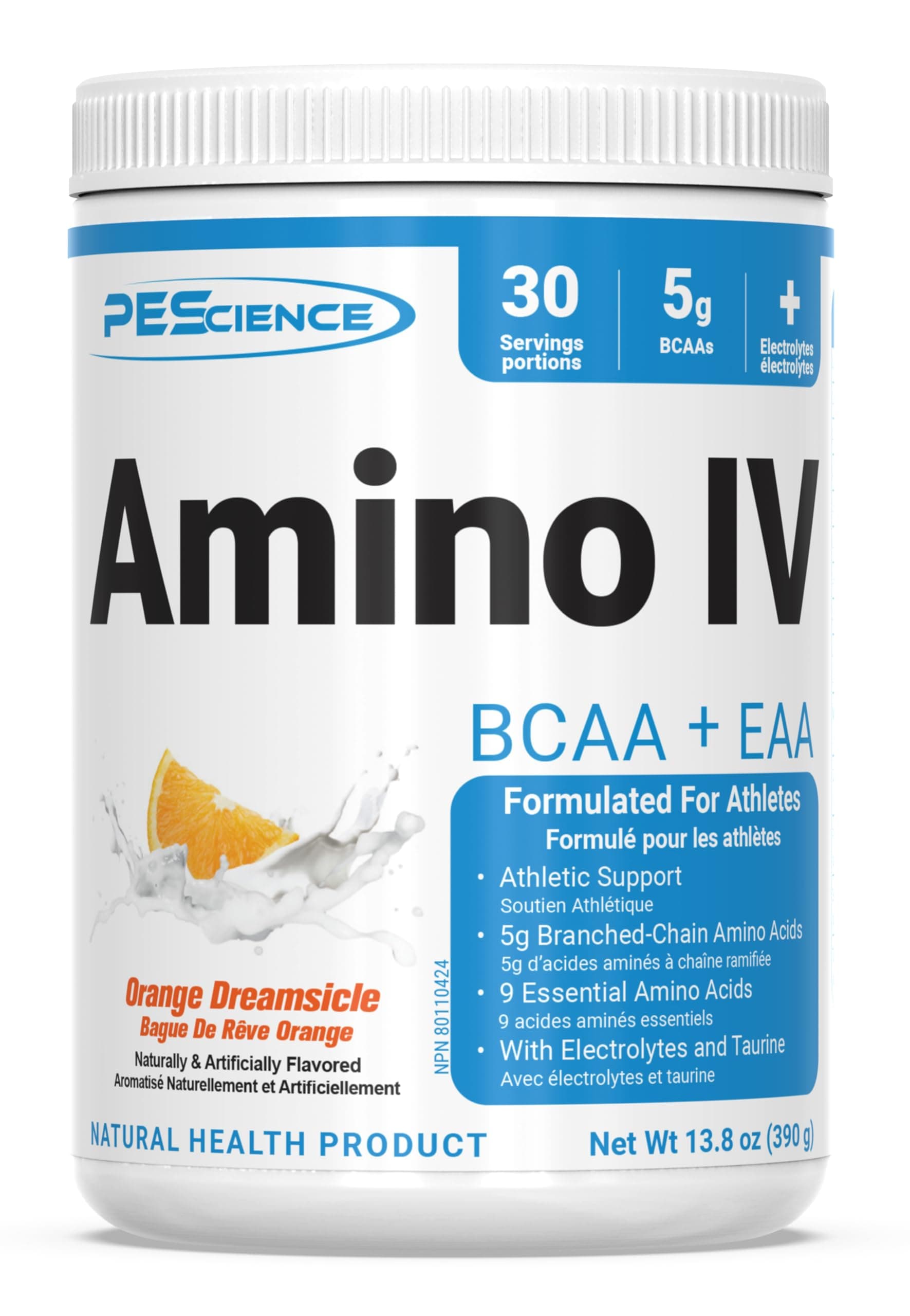 PES Amino IV BCAA & EAA Orange Dreamsicle 30serv