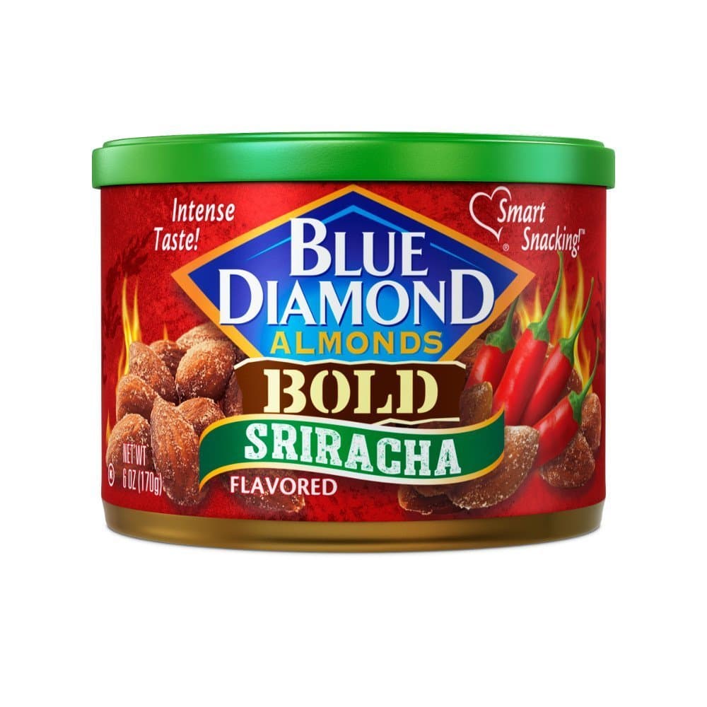 Blue Diamond Cans Bold Siracha Almonds 170G