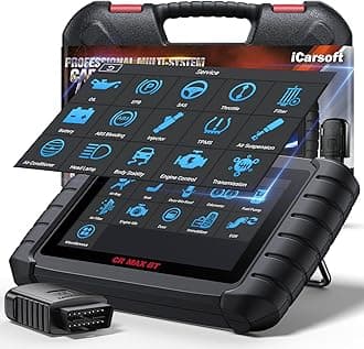 iCarsoft CR Max BT Wireless OBD2 Scanner, All System Car Diagnostic Tool, 49 Reset+Extra 46 Service, 40000+Bidirectional Tests, ECU Coding, Battery Registration,CANFD, Auto VIN, Free Update