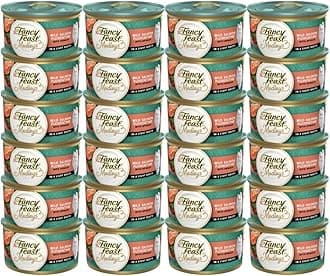 Fancy Feast Elegant Medleys Wild Salmon Florentine Adult Canned Cat Food in Sauce by Fancy Feast