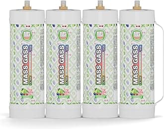 Whipped Cream Charger 2112g, 3.3L×4 Tanks Whip Cream Charger Cylinder Food Grade Bomb Pop Flavor for Whipped Cream Dispenser, 4-Pack with Nozzle