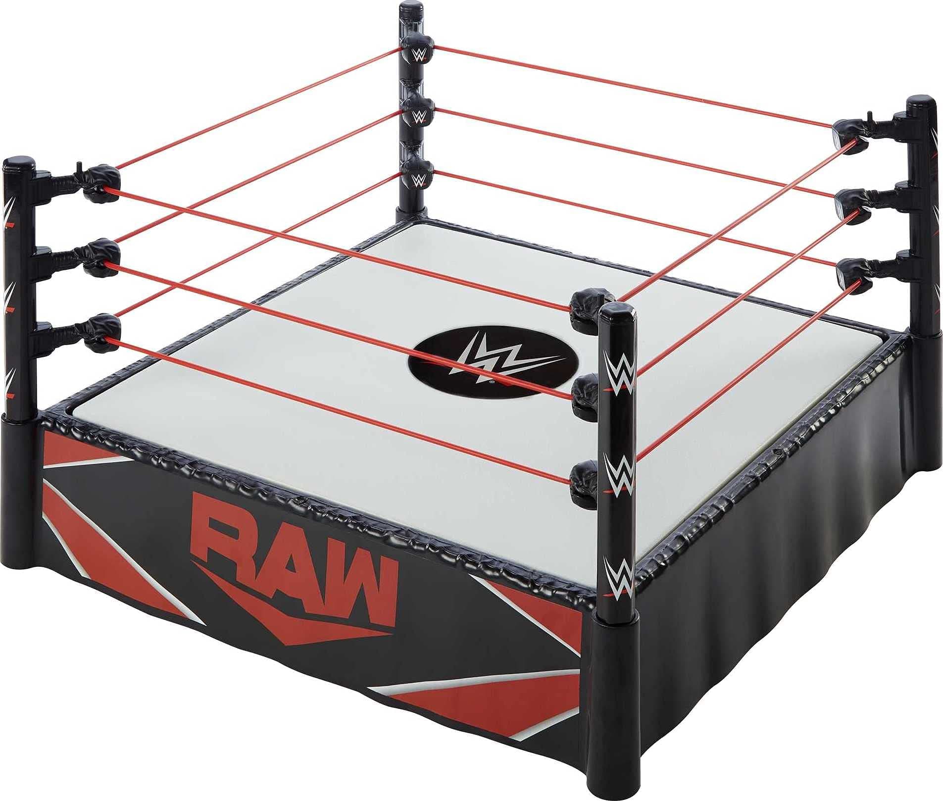 WWE Mattel Collectible Ring Raw, Plastic, Plastic