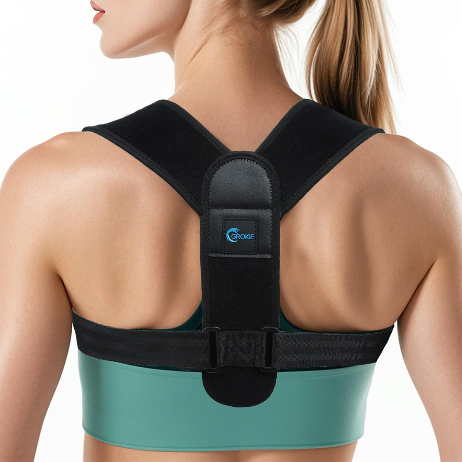 Posture Corrector for Women and Men – Adjustable Back Brace for Posture Support, Upper Back, Clavicle and Shoulder Suppor