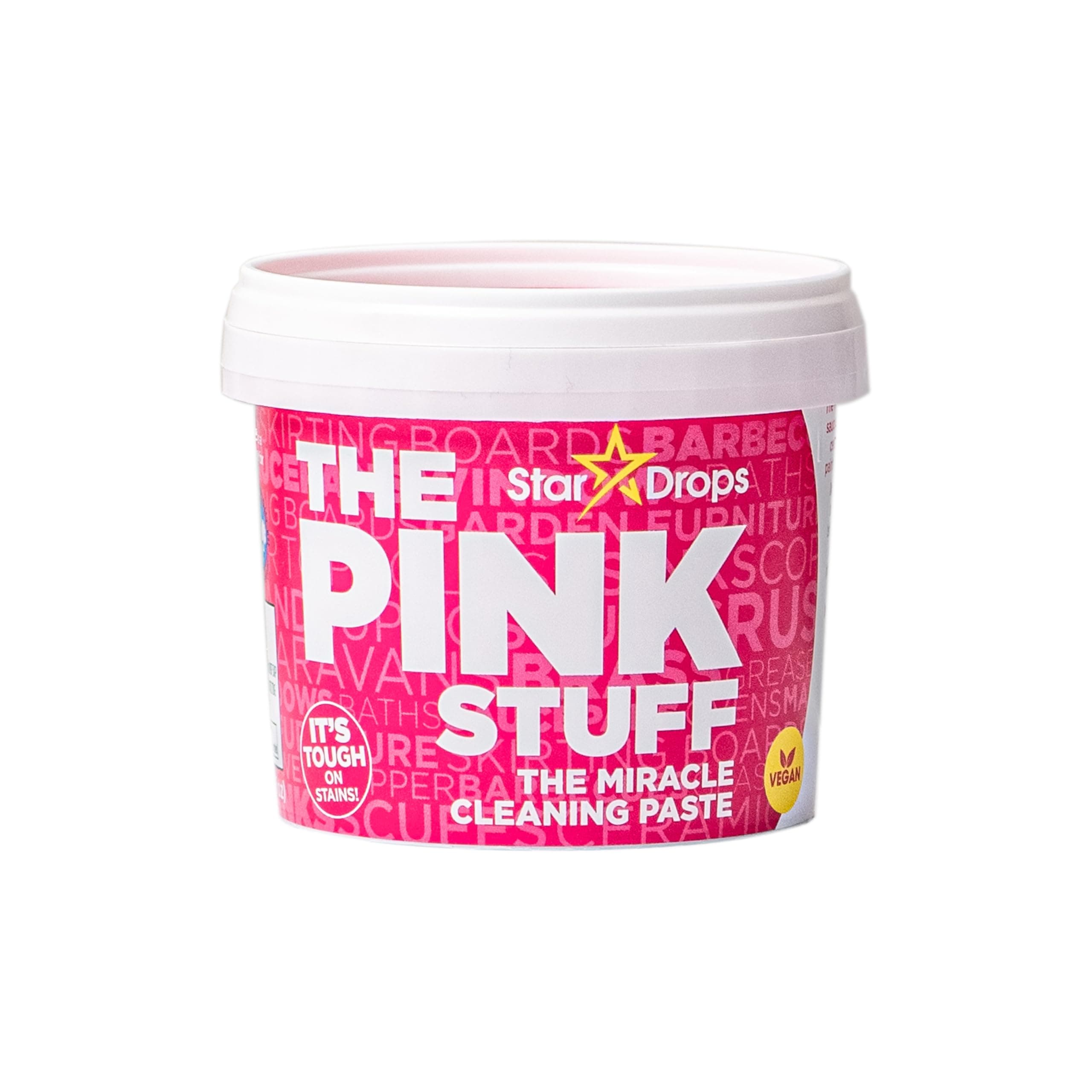The Pink Stuff Cleaning Paste 500g, Multi Purpose Cleaner for Kitchen, Bathroom, Tiles, Glass, Shower, Oven, Sink, Stainless Steel, Removes Grease, Grime & Stains