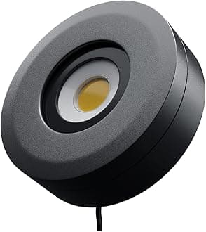 Nortek Platina+ 5W COB LED Surface Spotlight | Focus Light for Ceiling, Mirror, Bathroom & Wall Decor | IP66 Waterproof Anti-Glare Light for Balcony, Staircase & Indoor Use | Warm White – Pack of 1