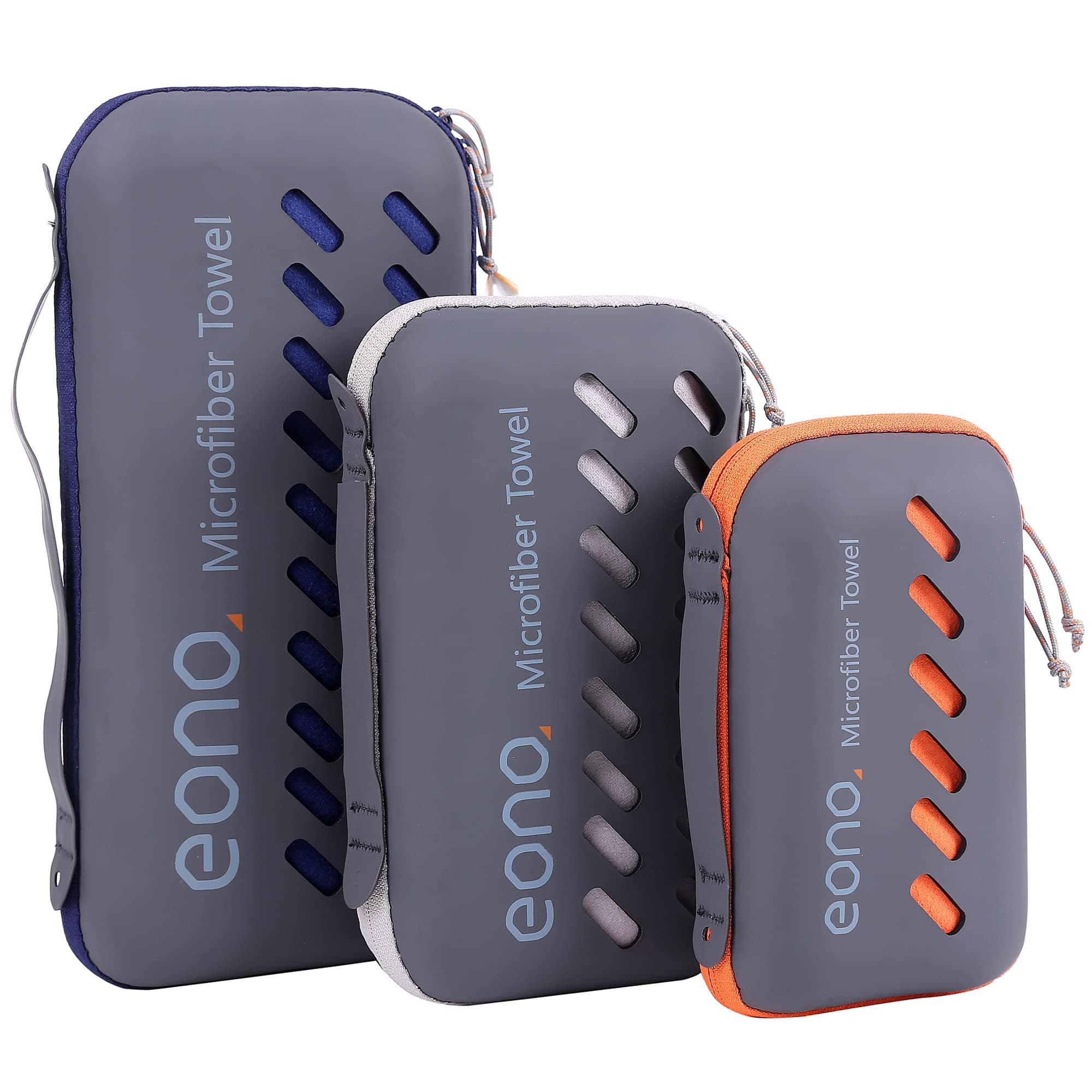 Eono Microfibre Towel, 8 Colours - Compact, Ultra Light Quick-Drying - Perfect Sports, Beach, Travel & Bath Towel