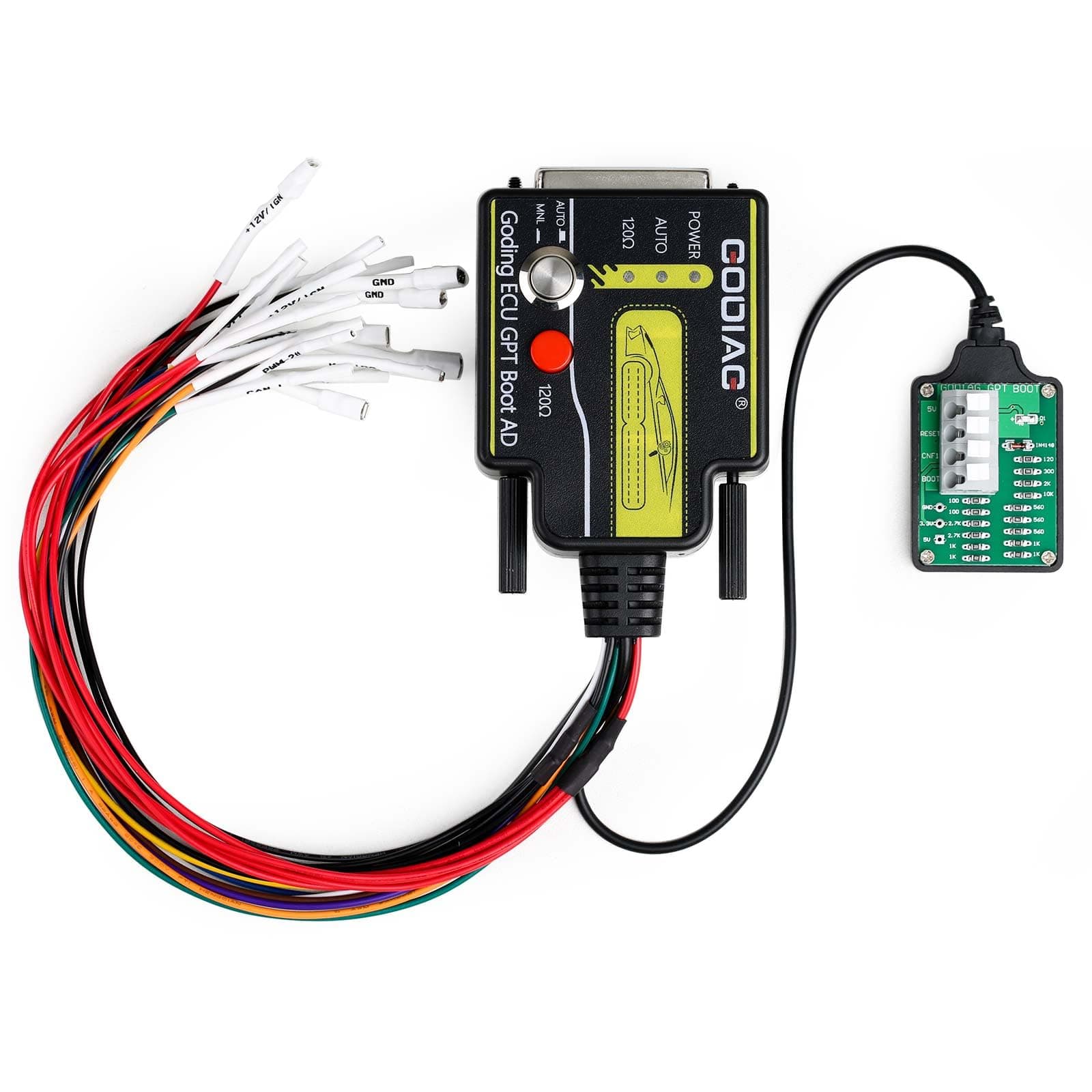 GODIAG ECU GPT Boot AD Connector for ECU Reading Writing No Need Disassembly for J2534/ Openport/PCMFlash/FC200