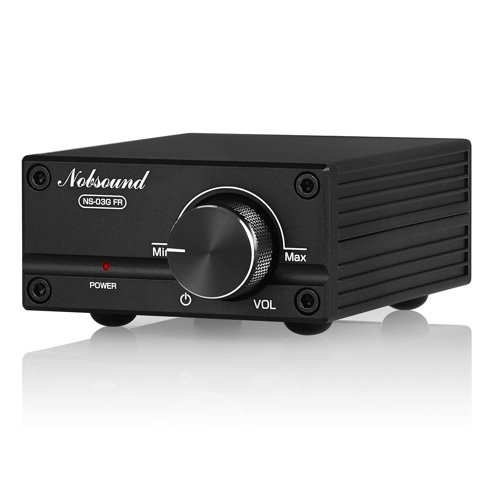 100W Full Frequency Mono Channel Digital Power Amplifier Audio Mini Amp (Full Frequency, Black)