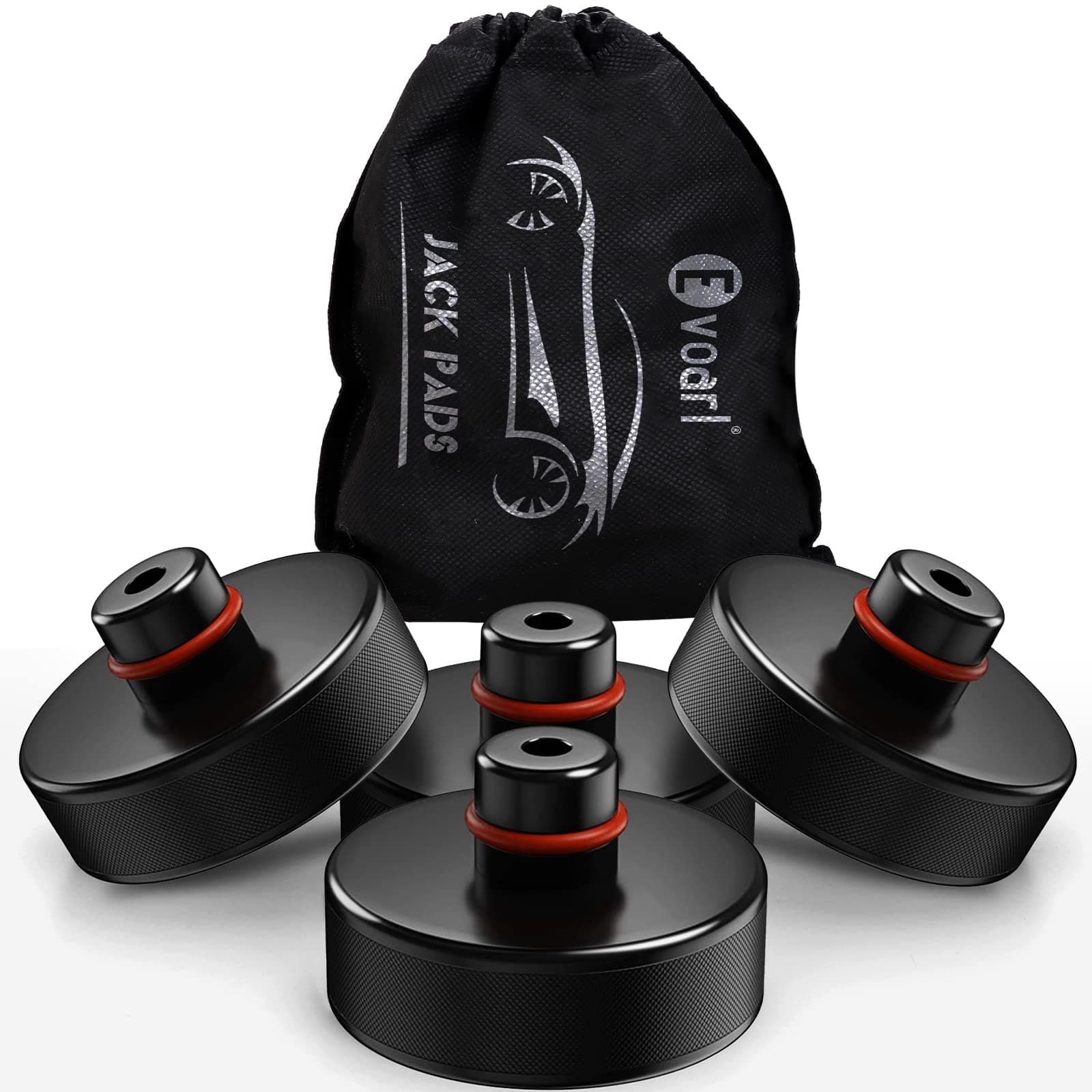 Jack Pad for Tesla, 4-Pack, 2000kg Load Capacity, Protects Battery & Chassis, Accessories for Tesla Vehicles