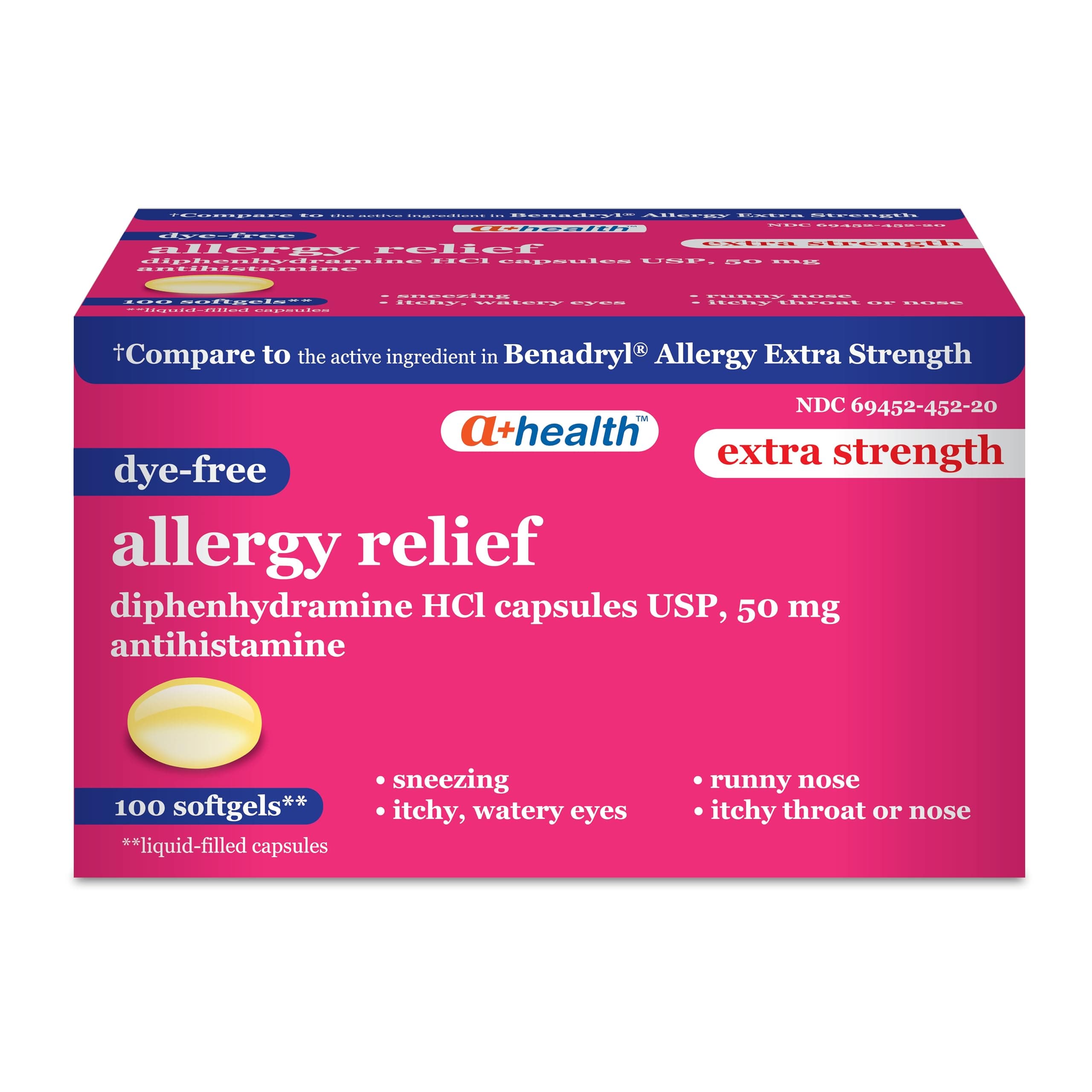 Dye-Free Allergy Relief