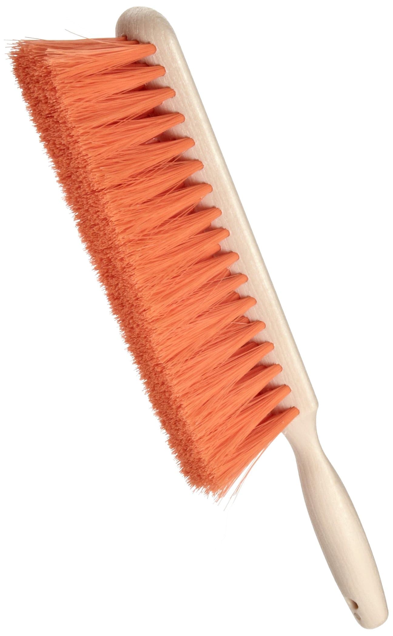 Weiler 42213 Polystyrene Counter Duster with Wood Handle, 2-1/2" Head Width, 9" Overall Length, Natural