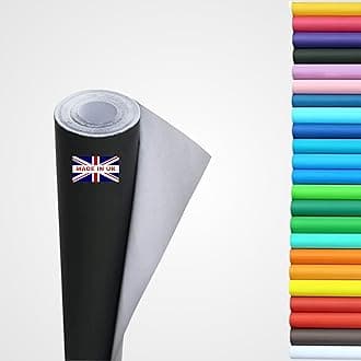 3 Ace Crafts Card and Display Poster Paper Roll - 10 M - Paper Perfect Ideal for Wrapping, Packing, Floor Covering, Parcel, Table Runner School Notice Boards - 76cm Width Approx (Black)