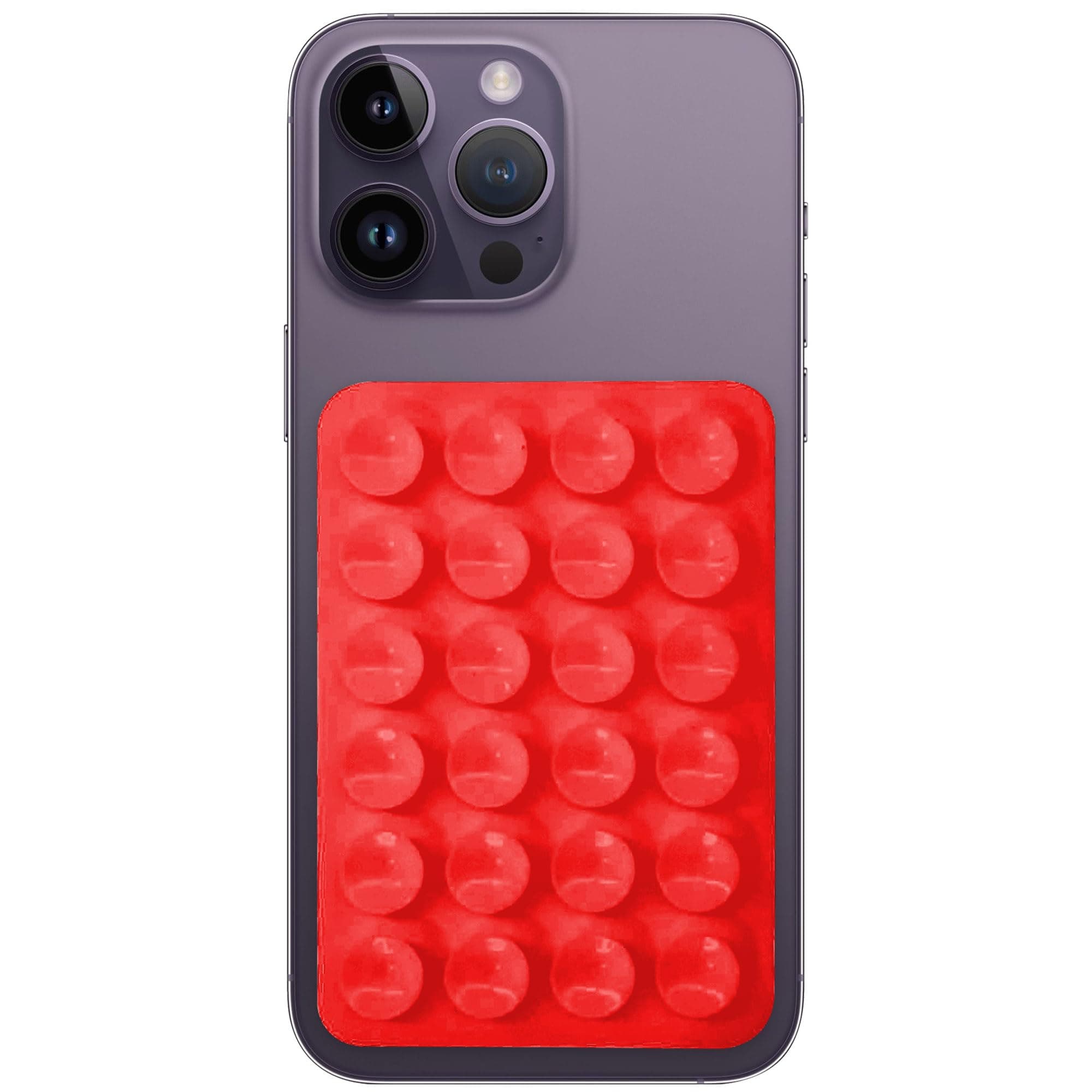 Silicone Suction Phone Case Self Adhesive Mount, Handsfree Mobile Accessory Holder back of phone for Selfies and Videos|| Phone cup Gripper Stickers On The Wall