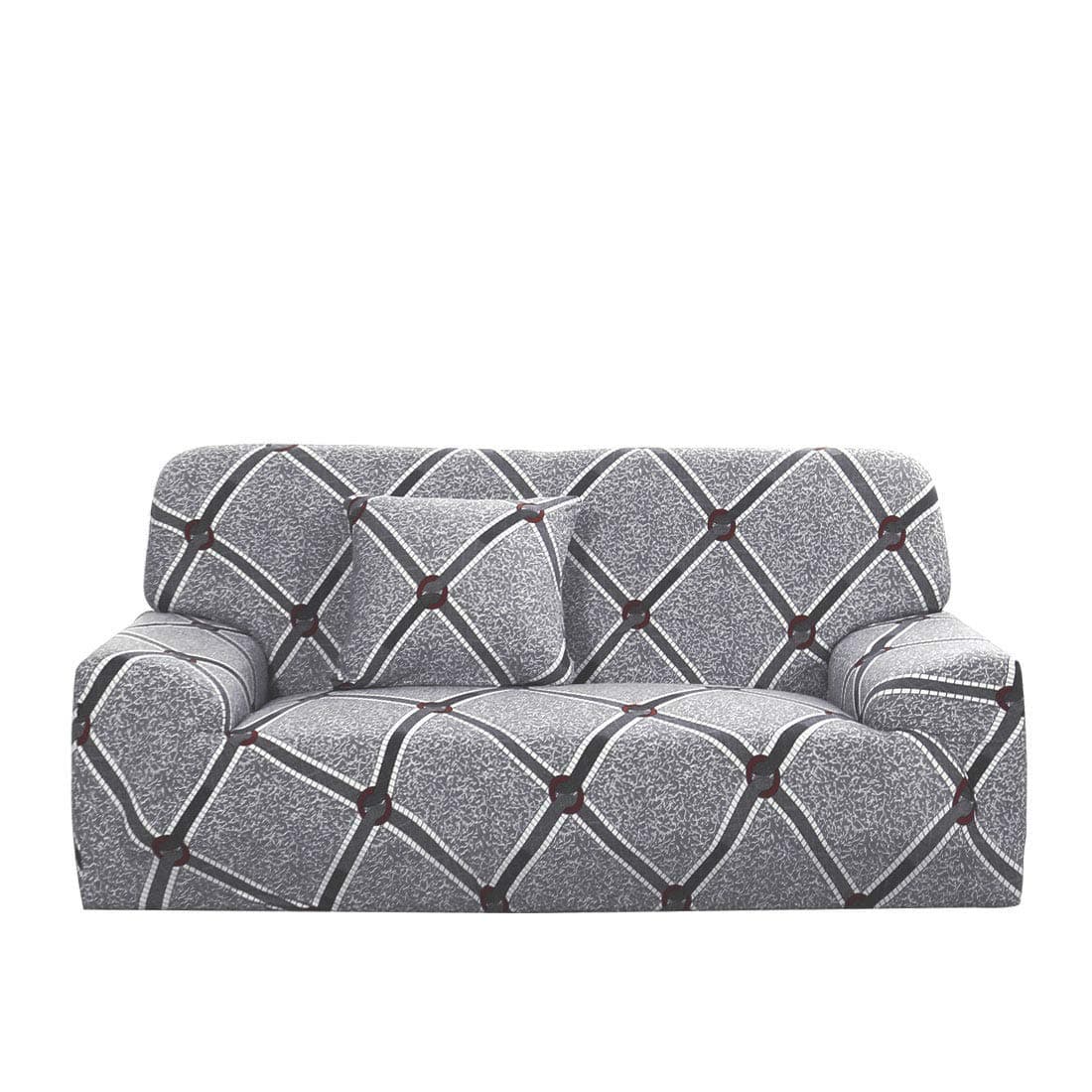 uxcell 1-2-3-4 Seater Elastic Sofa Cover Stretch Slipcover Home Couch X-Large