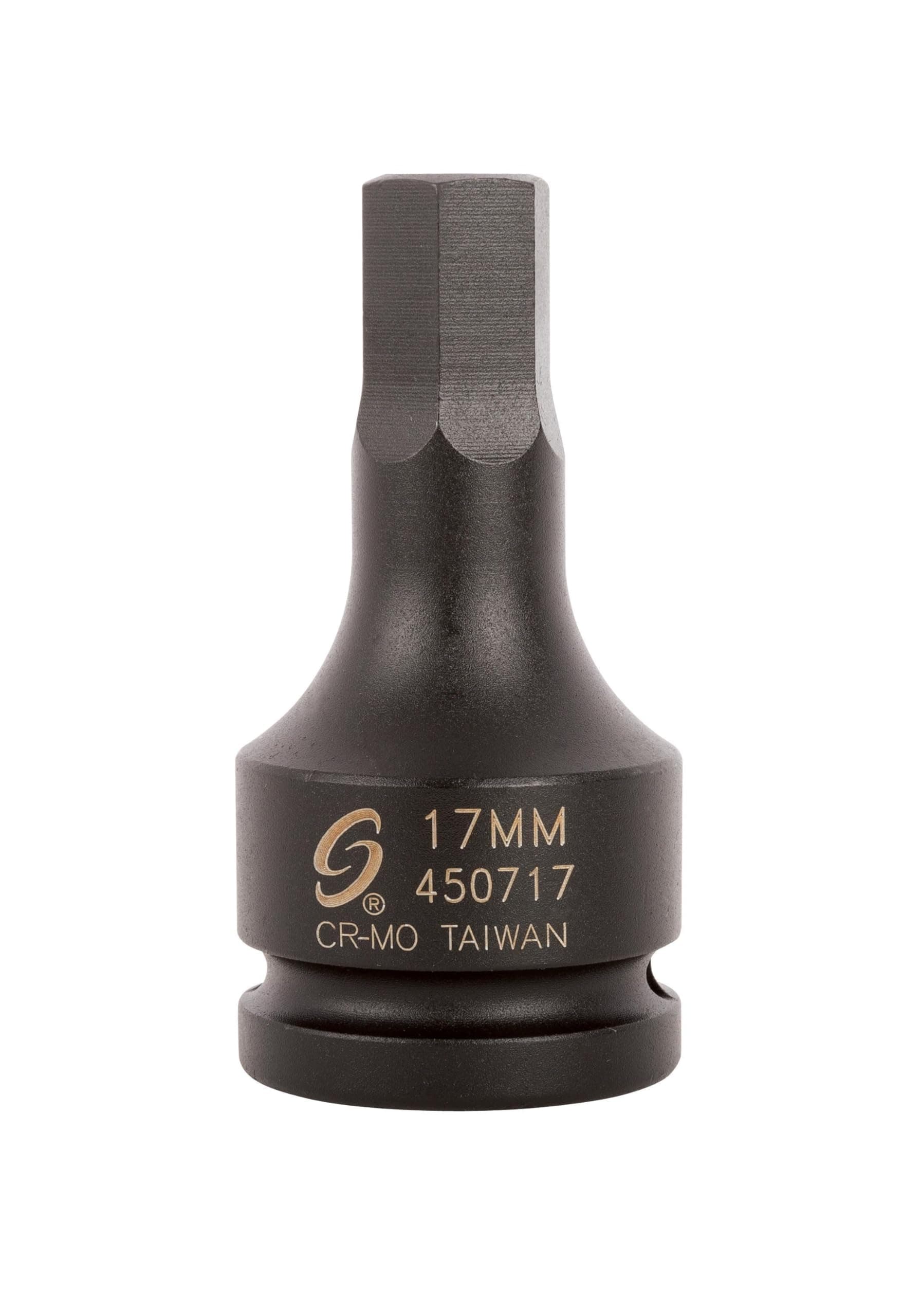 450717 3/4-Inch Drive 17-mm Hex Driver Impact Socket