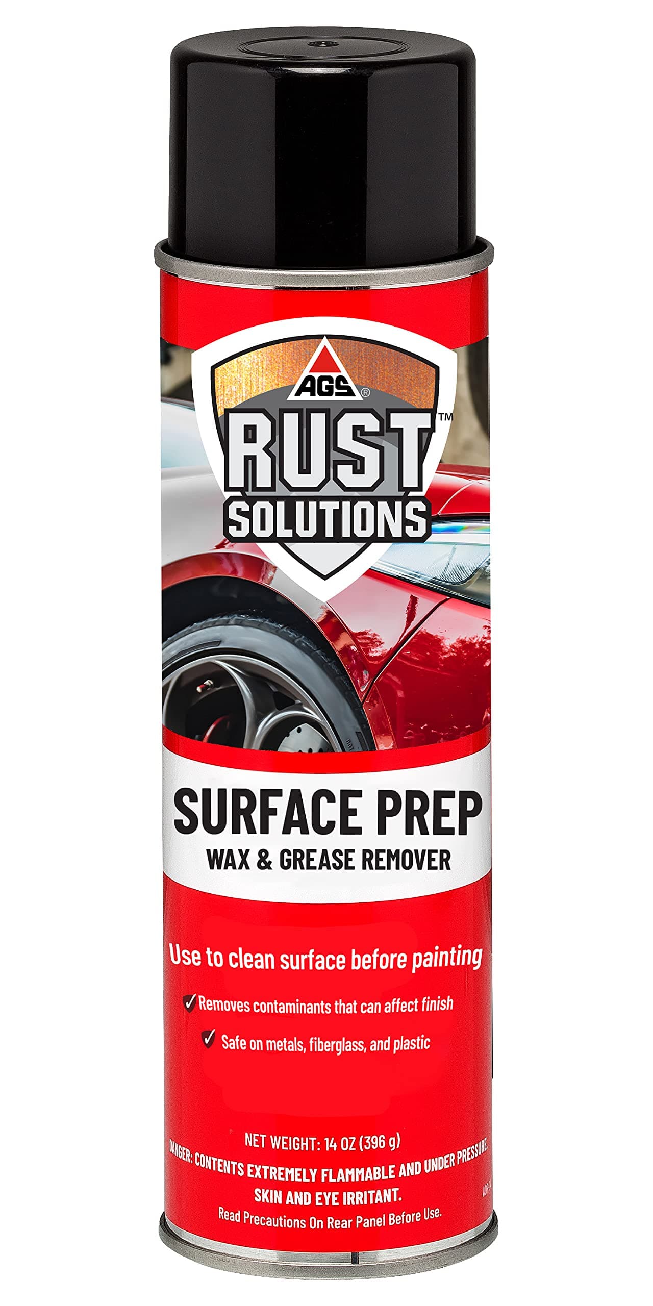 Surface Prep Aerosol Cleaner for Any Paint, 14oz, All Surface Paint Prep, Wax and Grease Remover, Easy Spray Surface Prep Cleaner, Ensure Flawless Surface Preparation
